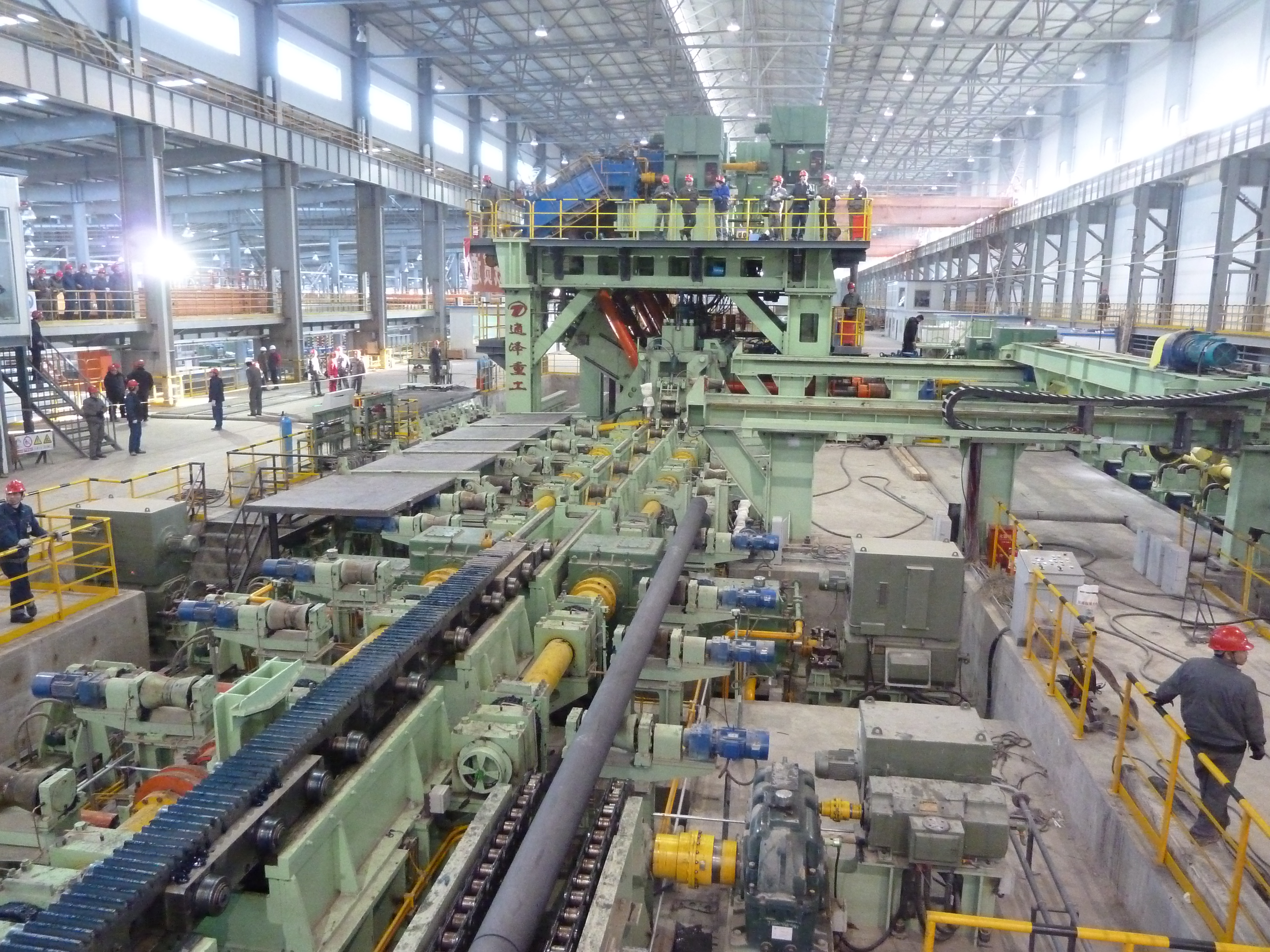 Proyecto de tuber&iacute;a de acero sin costura de laminaci&oacute;n continua de 366 mm