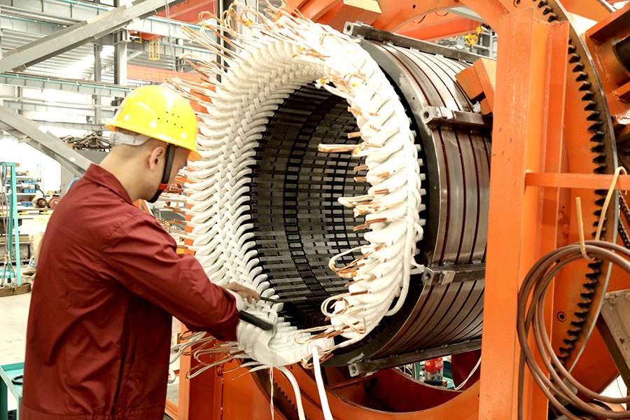 Cómo resolver el problema de la fiebre del cojinete del motor de CA de inducción